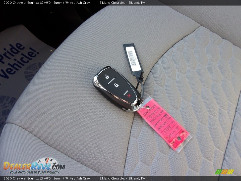 2020 Chevrolet Equinox LS AWD Summit White / Ash Gray Photo #26