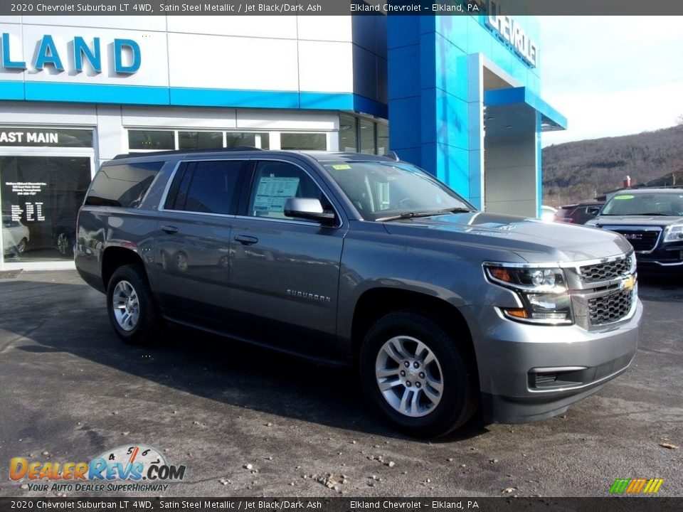 2020 Chevrolet Suburban LT 4WD Satin Steel Metallic / Jet Black/Dark Ash Photo #3