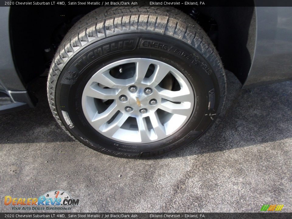 2020 Chevrolet Suburban LT 4WD Satin Steel Metallic / Jet Black/Dark Ash Photo #9