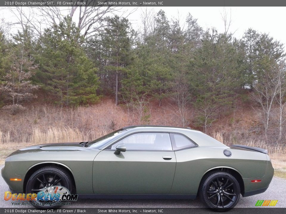 F8 Green 2018 Dodge Challenger SXT Photo #1