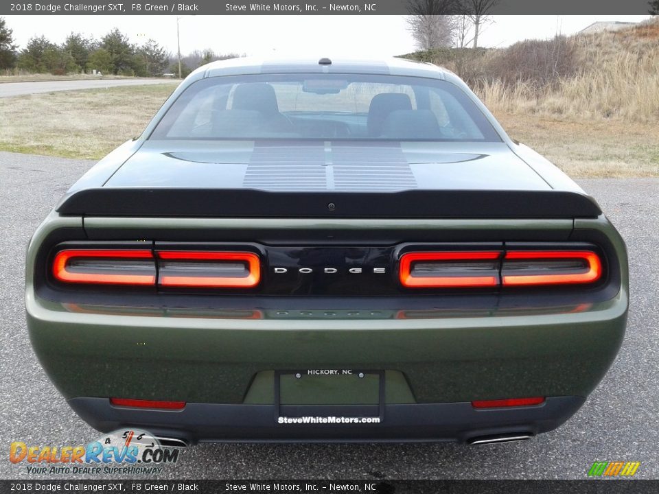 2018 Dodge Challenger SXT F8 Green / Black Photo #5