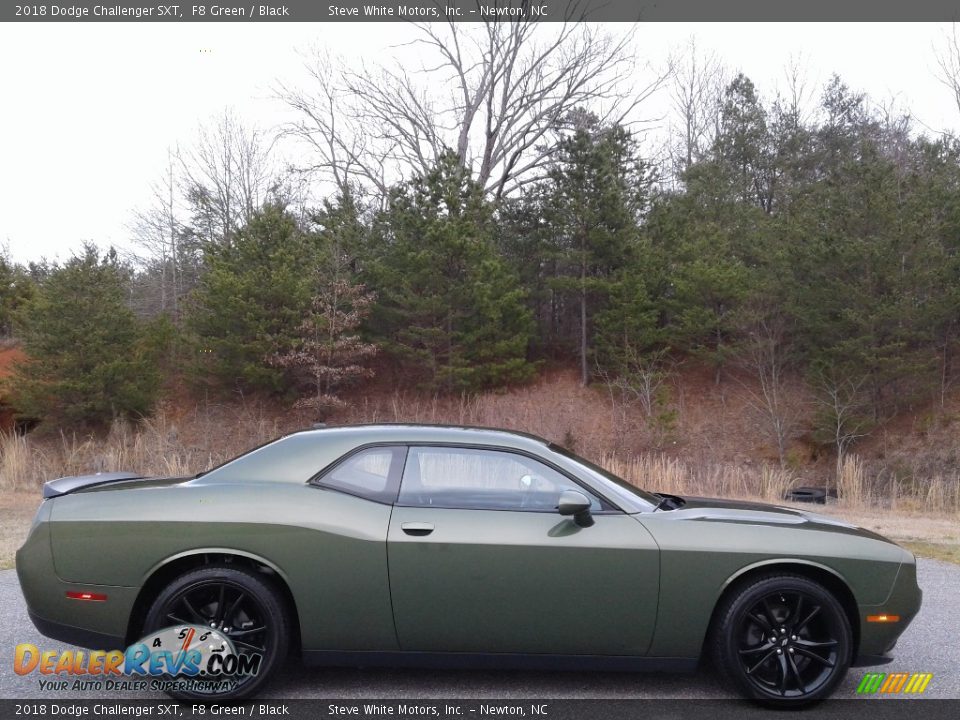 F8 Green 2018 Dodge Challenger SXT Photo #8