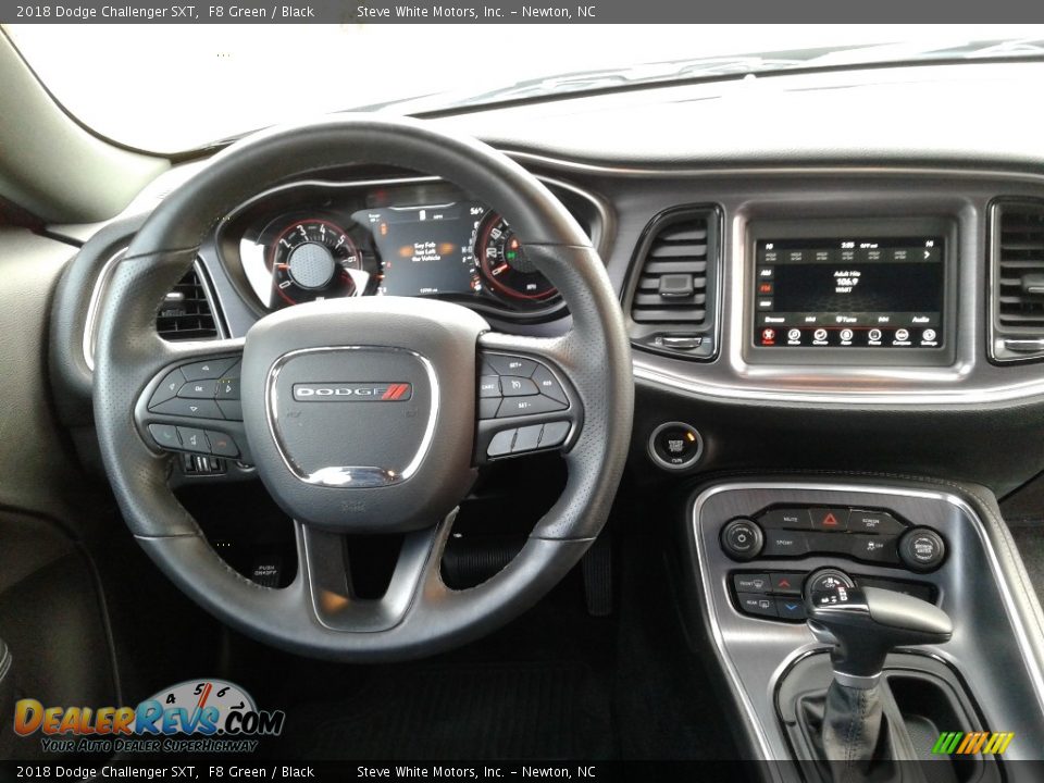 2018 Dodge Challenger SXT F8 Green / Black Photo #16