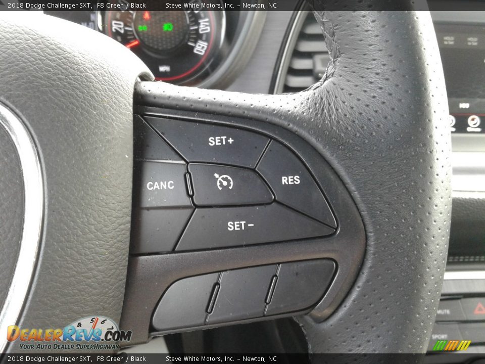 2018 Dodge Challenger SXT F8 Green / Black Photo #18