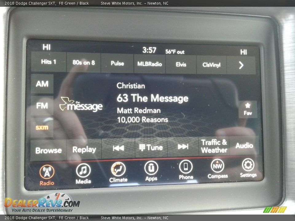 2018 Dodge Challenger SXT F8 Green / Black Photo #20