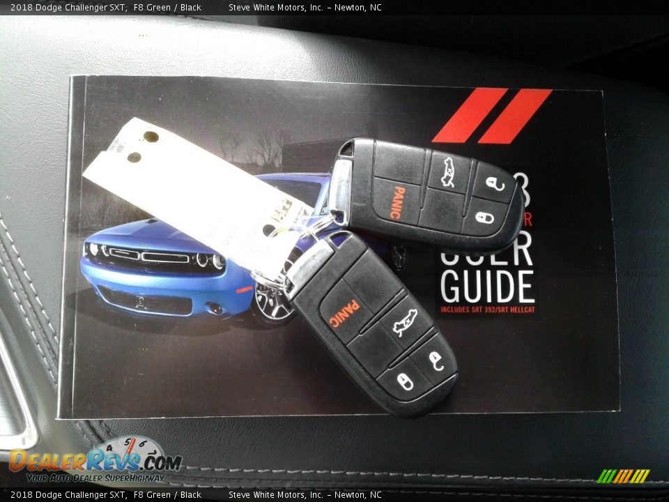 2018 Dodge Challenger SXT F8 Green / Black Photo #25