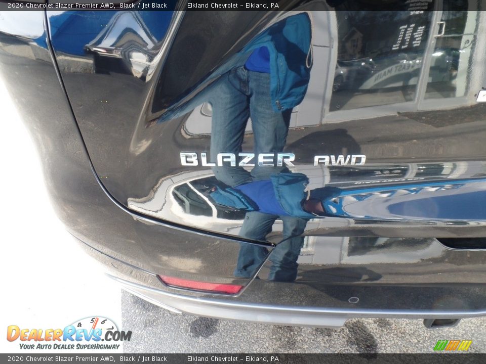 2020 Chevrolet Blazer Premier AWD Black / Jet Black Photo #10