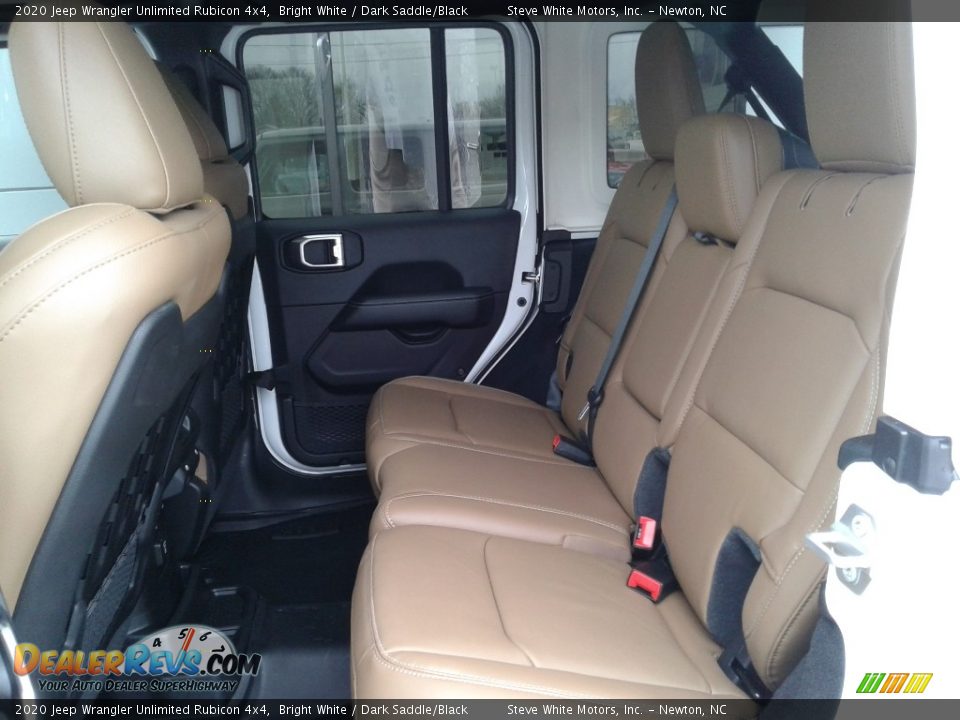Rear Seat of 2020 Jeep Wrangler Unlimited Rubicon 4x4 Photo #13