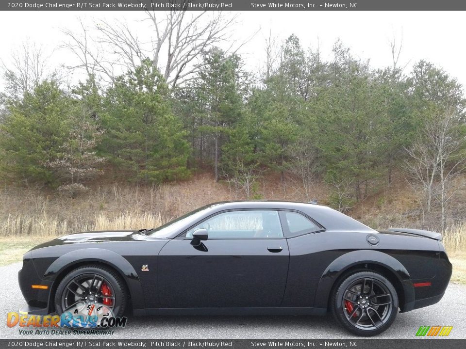 Pitch Black 2020 Dodge Challenger R/T Scat Pack Widebody Photo #1