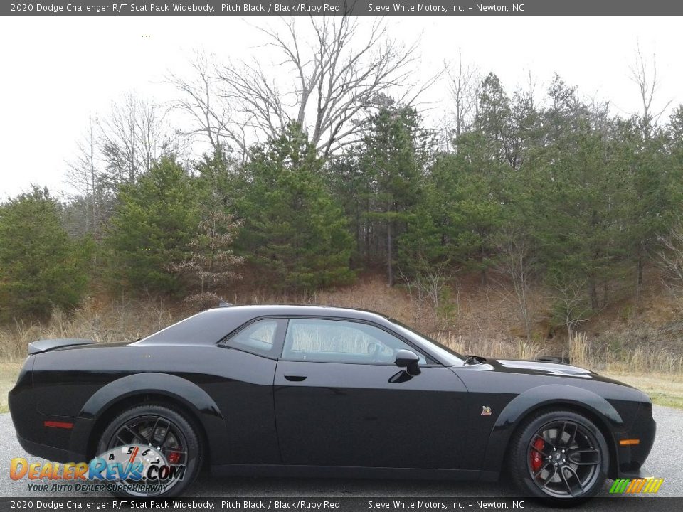 Pitch Black 2020 Dodge Challenger R/T Scat Pack Widebody Photo #5
