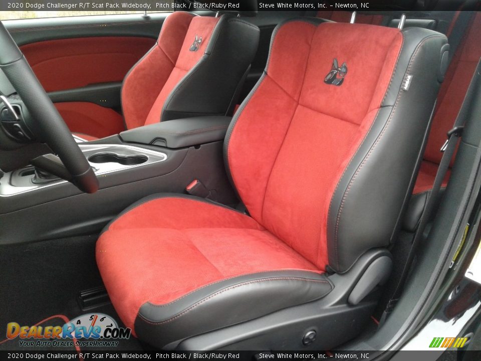 Front Seat of 2020 Dodge Challenger R/T Scat Pack Widebody Photo #10