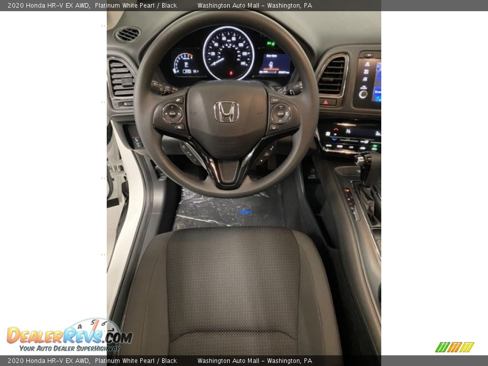 2020 Honda HR-V EX AWD Platinum White Pearl / Black Photo #13