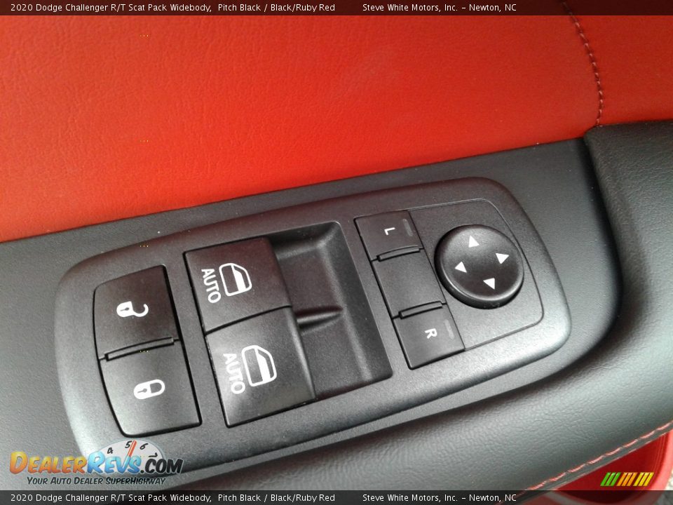 2020 Dodge Challenger R/T Scat Pack Widebody Pitch Black / Black/Ruby Red Photo #11