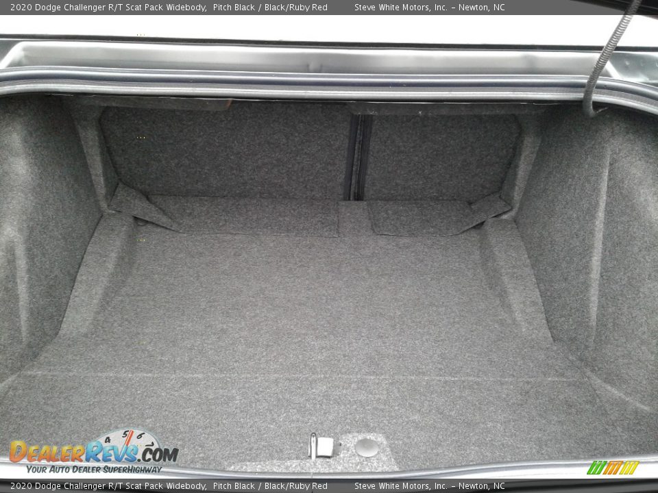 2020 Dodge Challenger R/T Scat Pack Widebody Pitch Black / Black/Ruby Red Photo #13