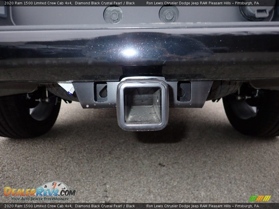 2020 Ram 1500 Limited Crew Cab 4x4 Diamond Black Crystal Pearl / Black Photo #8