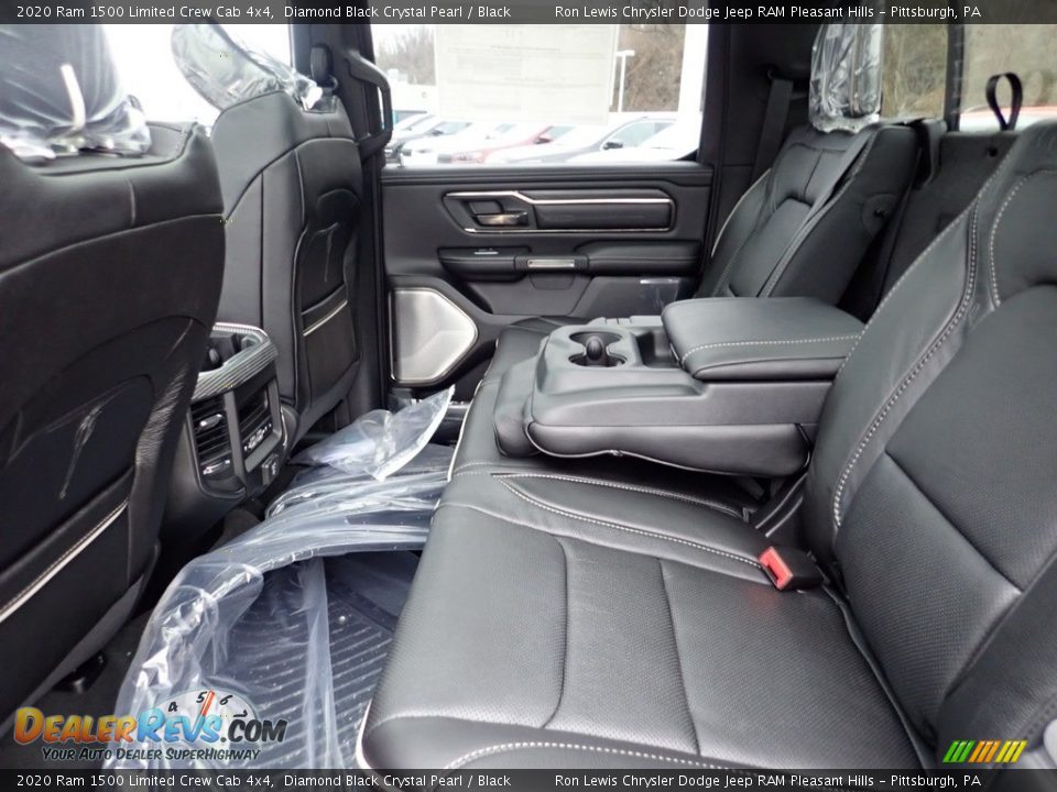 2020 Ram 1500 Limited Crew Cab 4x4 Diamond Black Crystal Pearl / Black Photo #13