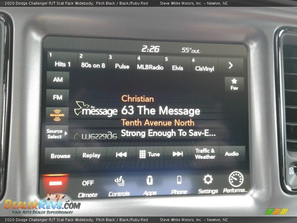 2020 Dodge Challenger R/T Scat Pack Widebody Pitch Black / Black/Ruby Red Photo #20