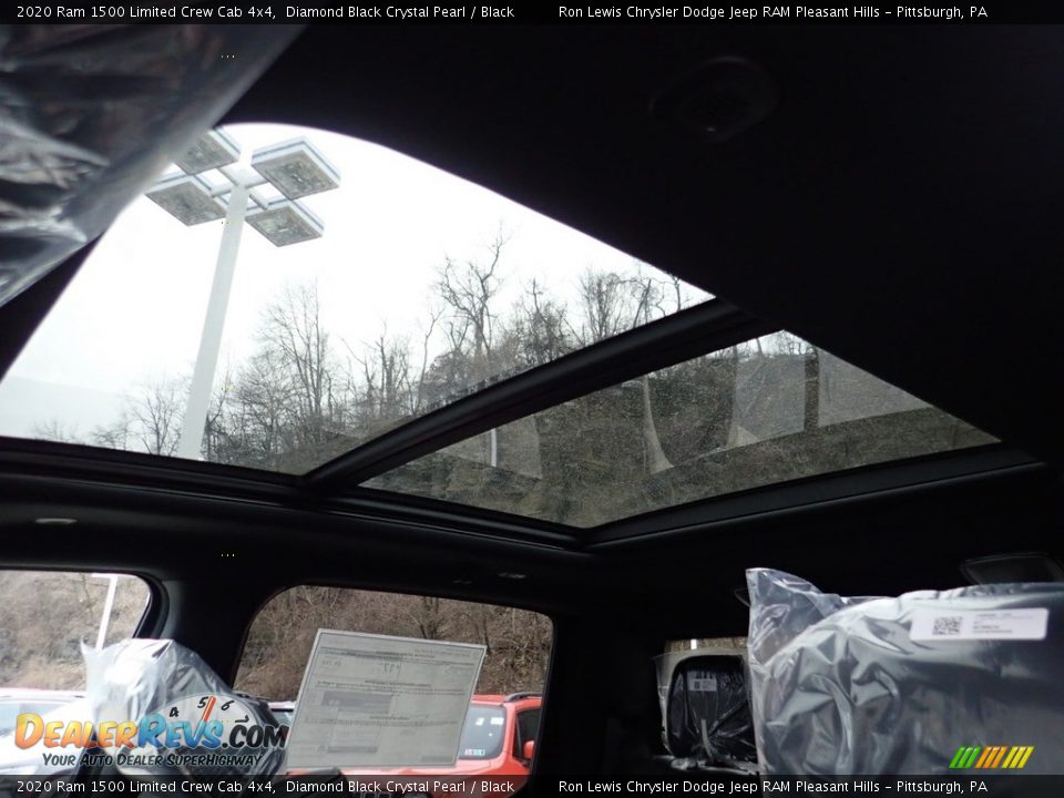 2020 Ram 1500 Limited Crew Cab 4x4 Diamond Black Crystal Pearl / Black Photo #20