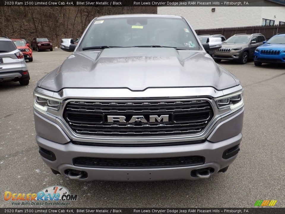 2020 Ram 1500 Limited Crew Cab 4x4 Billet Silver Metallic / Black Photo #2