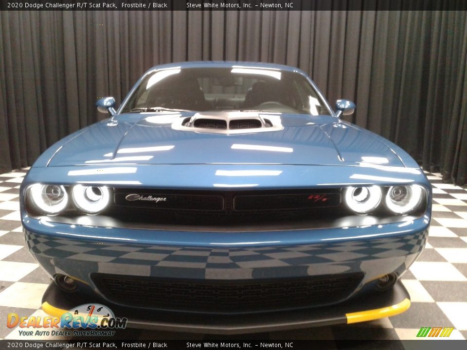 2020 Dodge Challenger R/T Scat Pack Frostbite / Black Photo #3