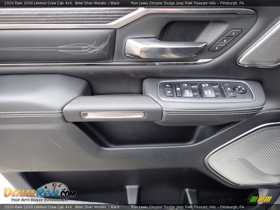 2020 Ram 1500 Limited Crew Cab 4x4 Billet Silver Metallic / Black Photo #11