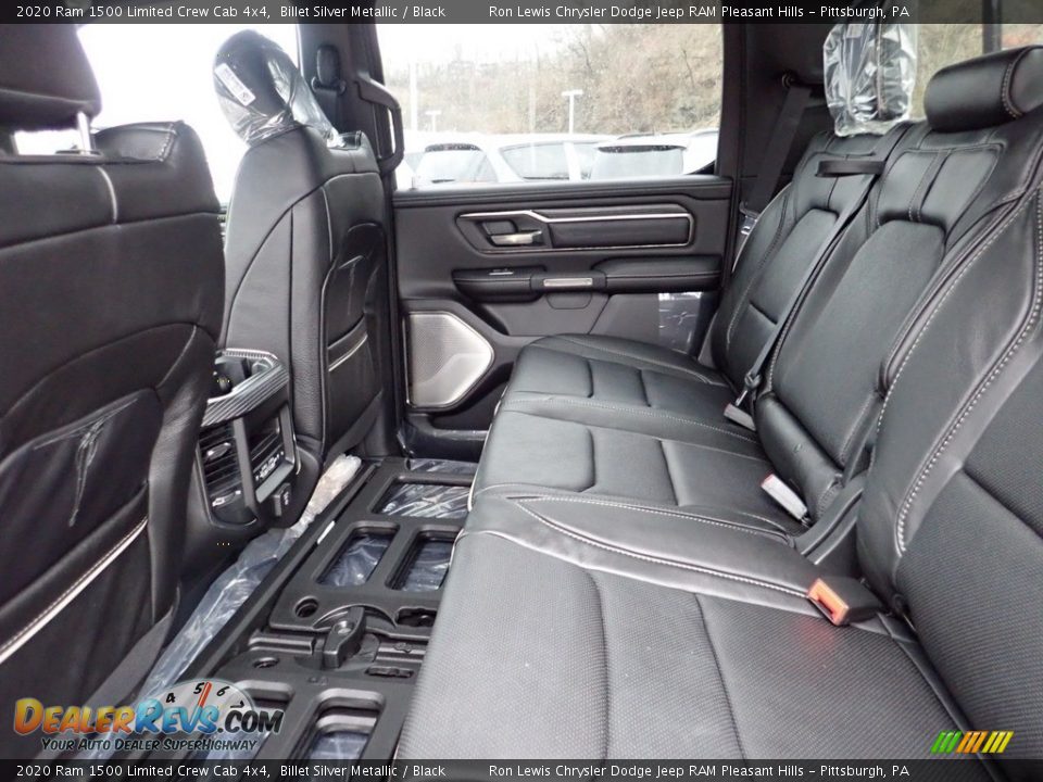 Rear Seat of 2020 Ram 1500 Limited Crew Cab 4x4 Photo #13