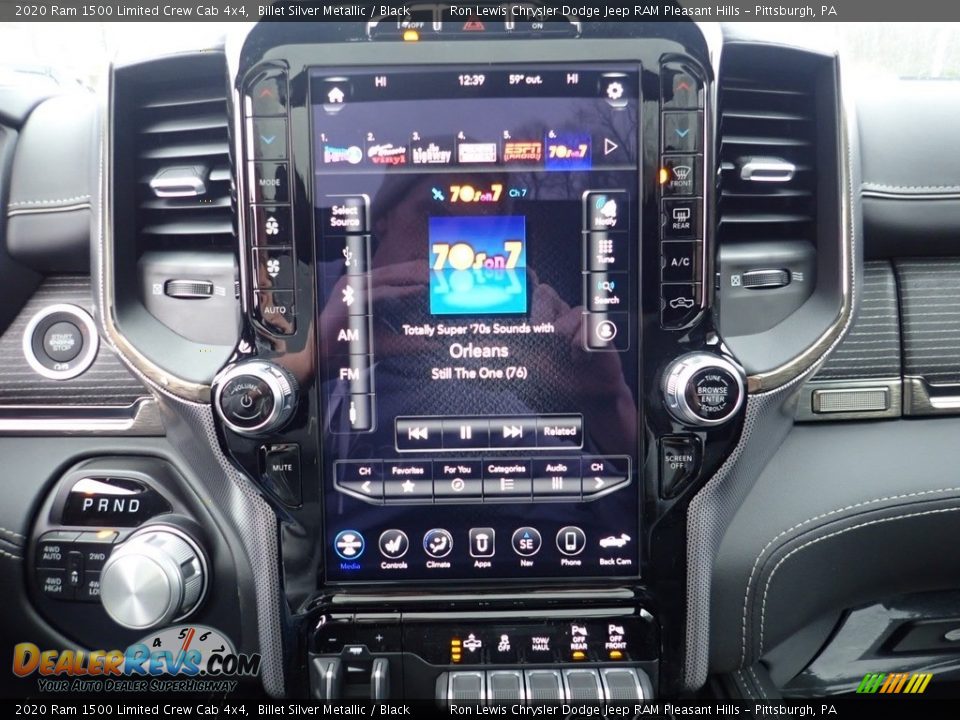 Controls of 2020 Ram 1500 Limited Crew Cab 4x4 Photo #17