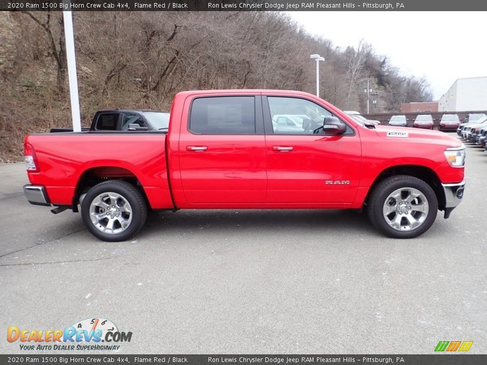 Flame Red 2020 Ram 1500 Big Horn Crew Cab 4x4 Photo #4