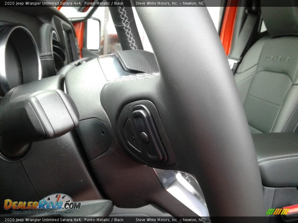 2020 Jeep Wrangler Unlimited Sahara 4x4 Punkn Metallic / Black Photo #12