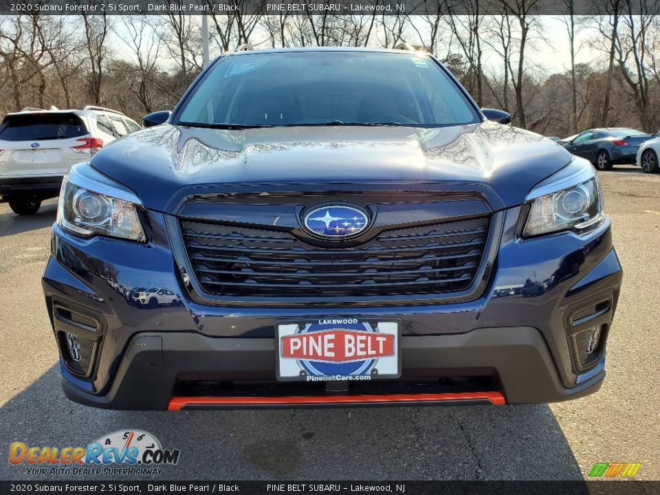 2020 Subaru Forester 2.5i Sport Dark Blue Pearl / Black Photo #3