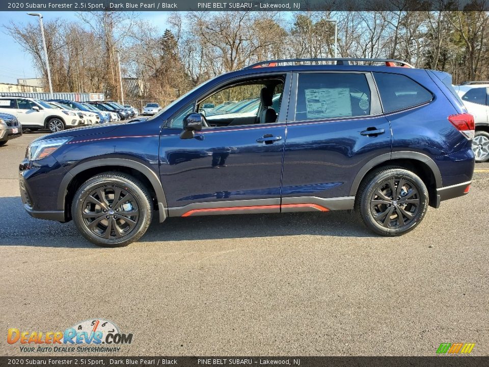 2020 Subaru Forester 2.5i Sport Dark Blue Pearl / Black Photo #4