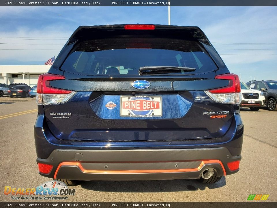2020 Subaru Forester 2.5i Sport Dark Blue Pearl / Black Photo #7