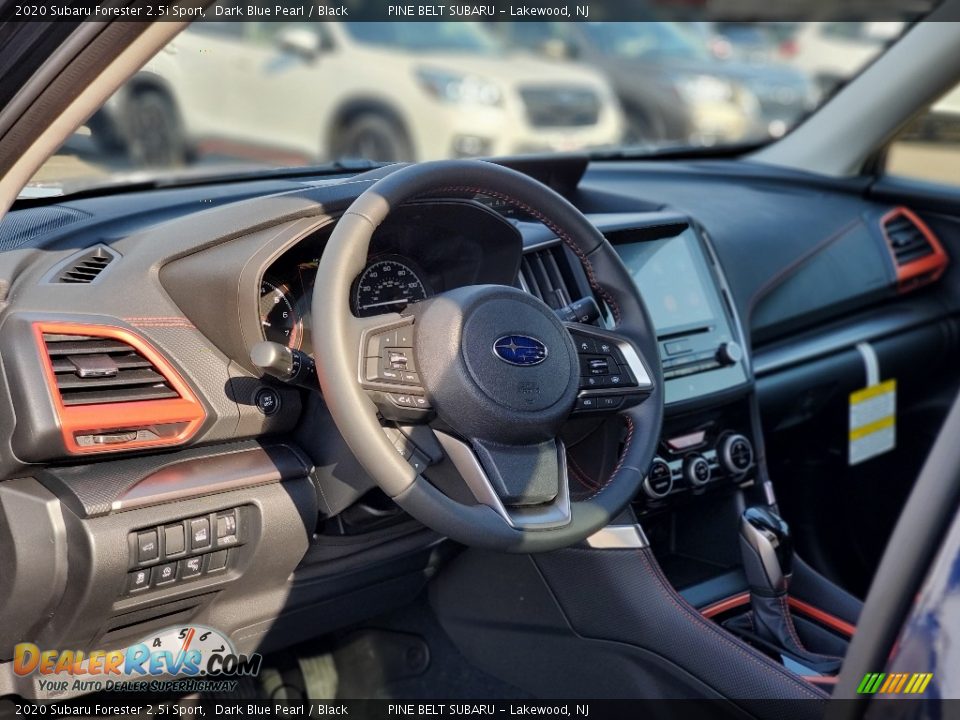 2020 Subaru Forester 2.5i Sport Dark Blue Pearl / Black Photo #10