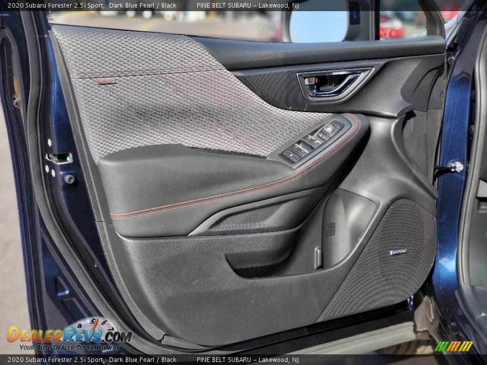 2020 Subaru Forester 2.5i Sport Dark Blue Pearl / Black Photo #11