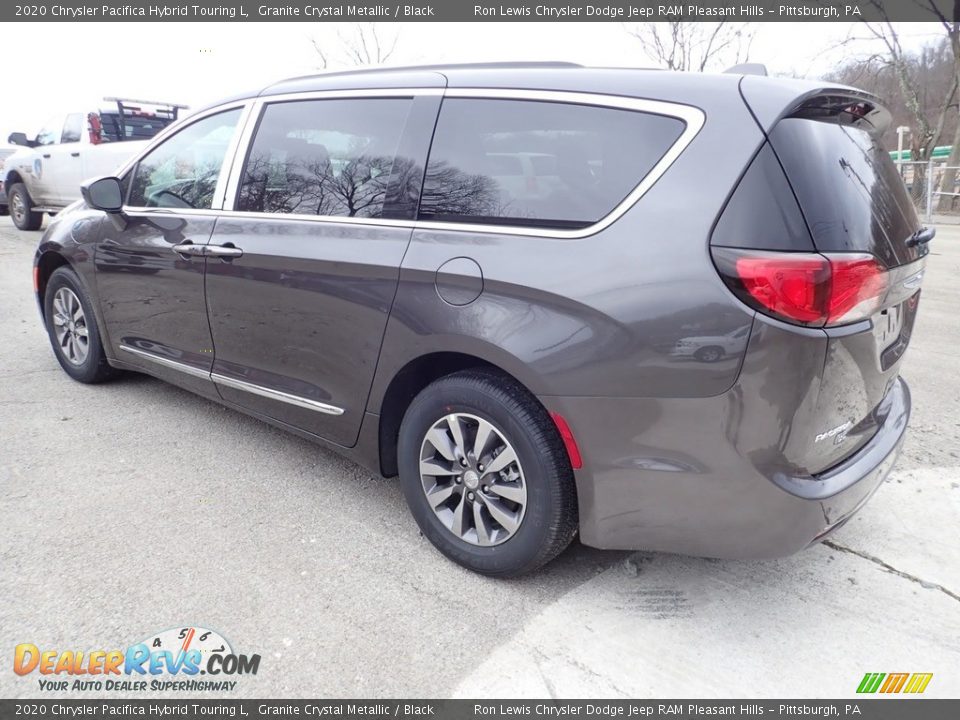 2020 Chrysler Pacifica Hybrid Touring L Granite Crystal Metallic / Black Photo #8