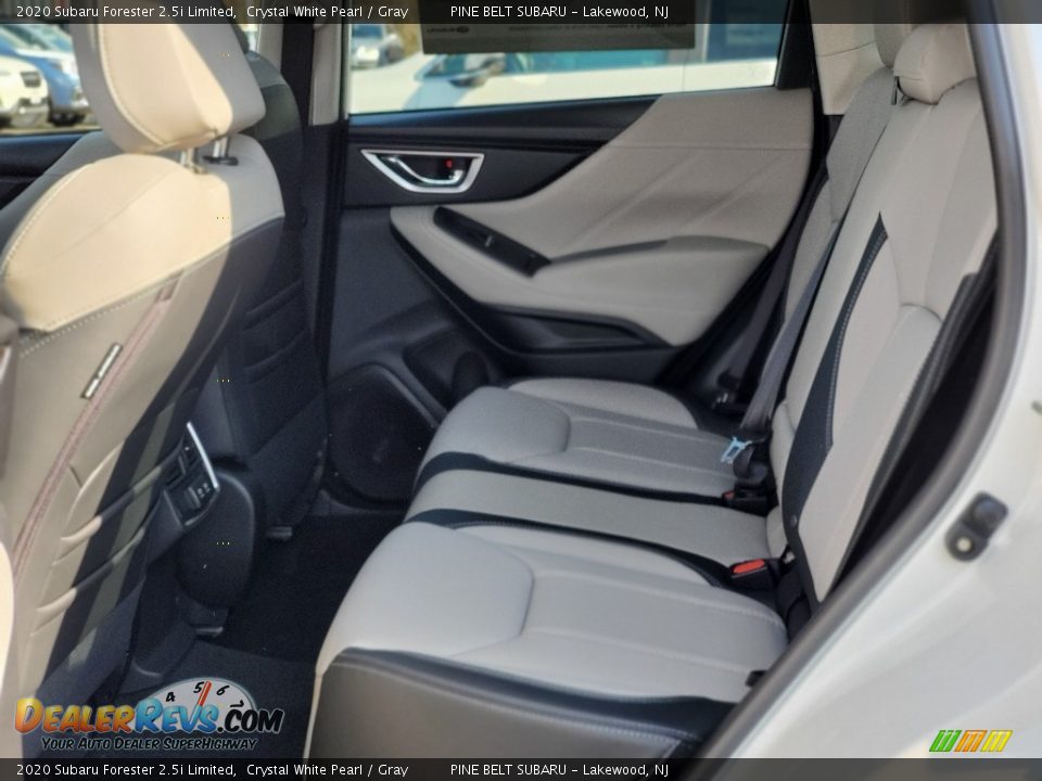 Rear Seat of 2020 Subaru Forester 2.5i Limited Photo #9