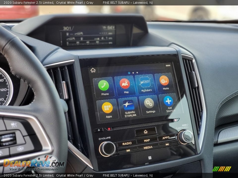 2020 Subaru Forester 2.5i Limited Crystal White Pearl / Gray Photo #13