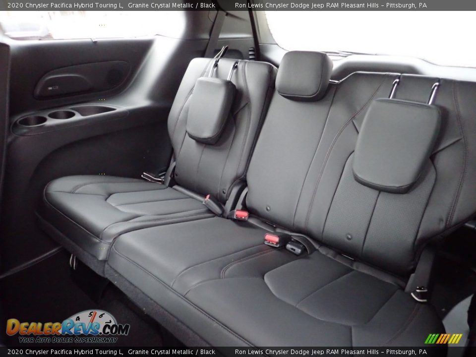 Rear Seat of 2020 Chrysler Pacifica Hybrid Touring L Photo #13