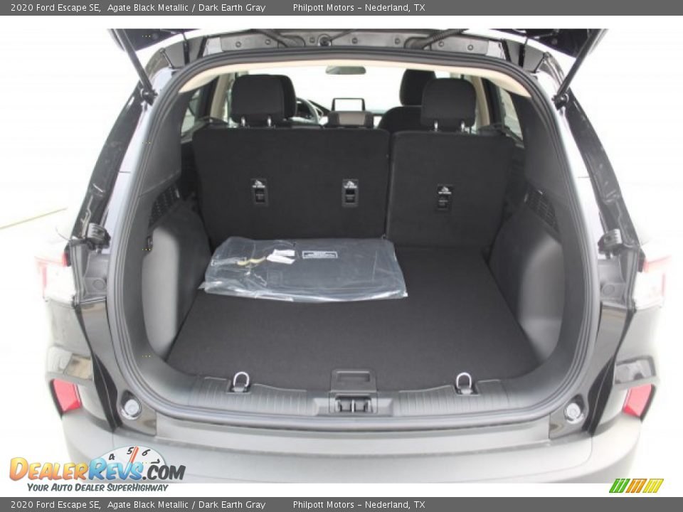 2020 Ford Escape SE Agate Black Metallic / Dark Earth Gray Photo #24