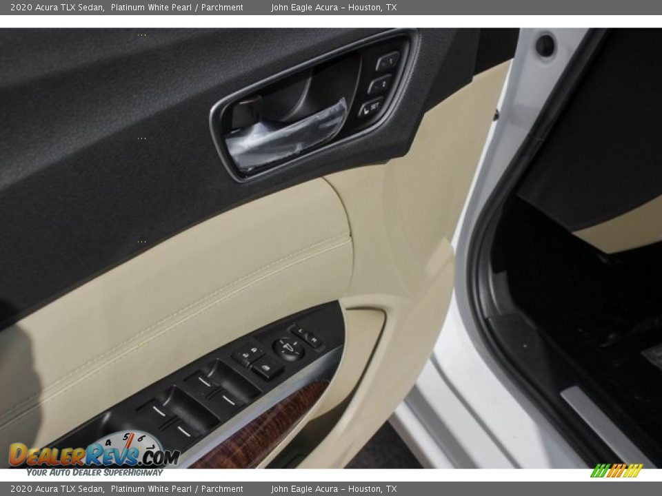 2020 Acura TLX Sedan Platinum White Pearl / Parchment Photo #13