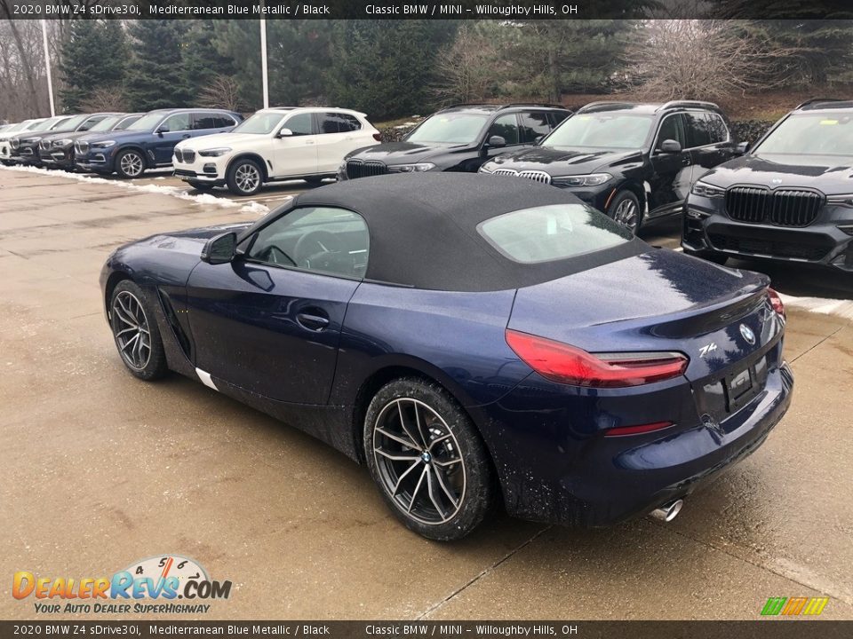 2020 BMW Z4 sDrive30i Mediterranean Blue Metallic / Black Photo #2