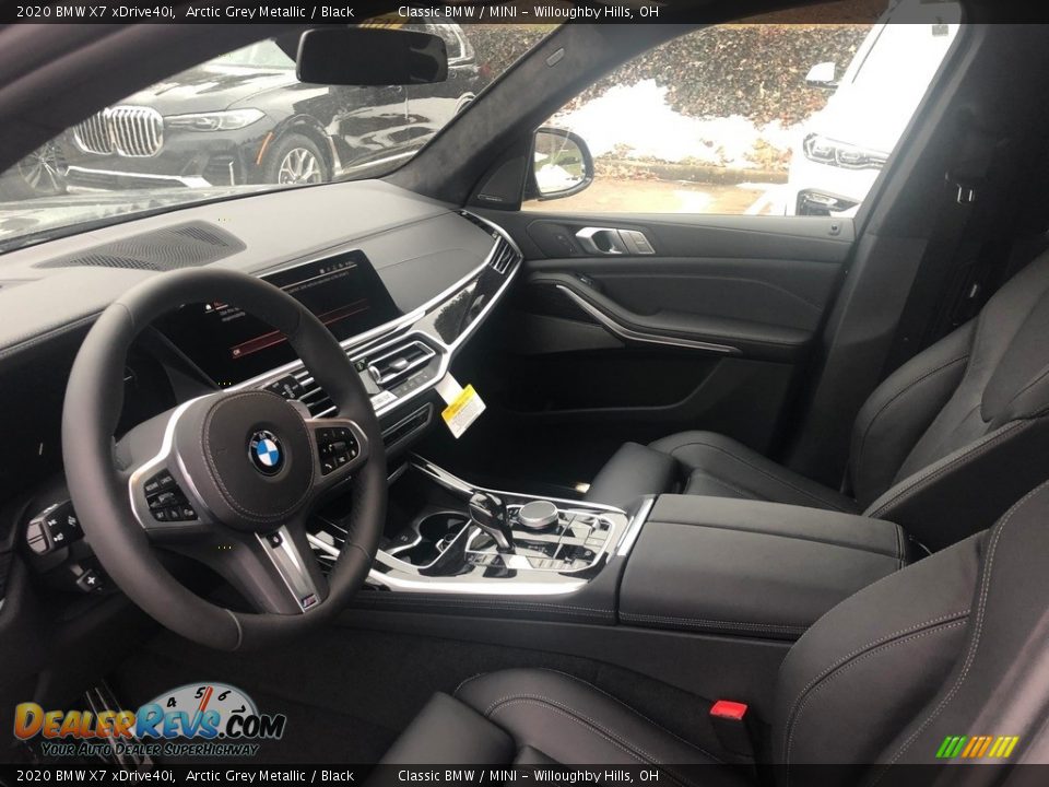 2020 BMW X7 xDrive40i Arctic Grey Metallic / Black Photo #3