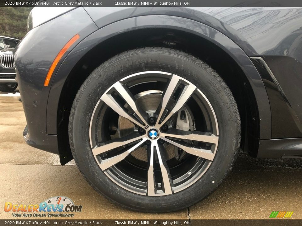 2020 BMW X7 xDrive40i Arctic Grey Metallic / Black Photo #5