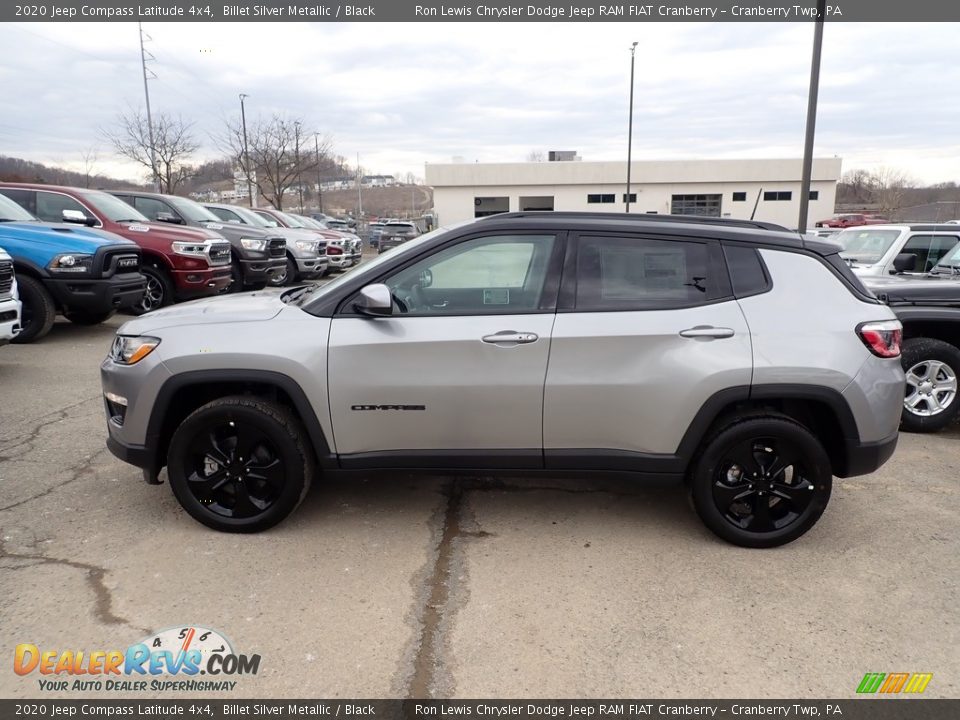 2020 Jeep Compass Latitude 4x4 Billet Silver Metallic / Black Photo #2