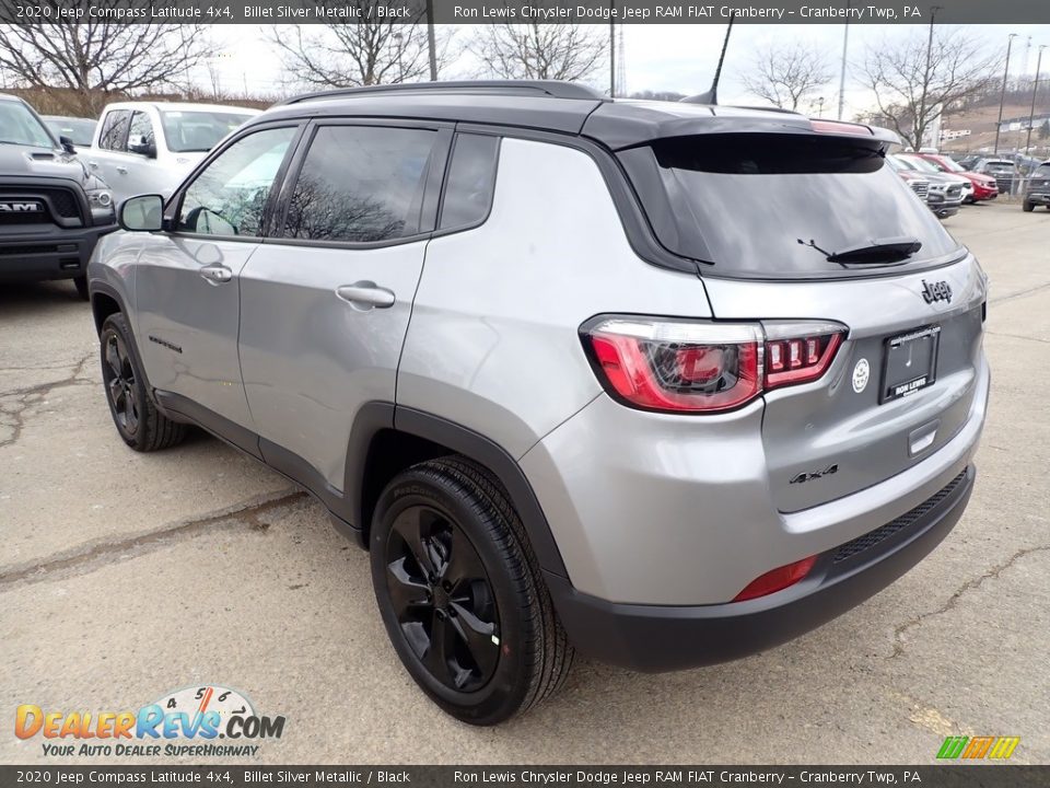 2020 Jeep Compass Latitude 4x4 Billet Silver Metallic / Black Photo #3