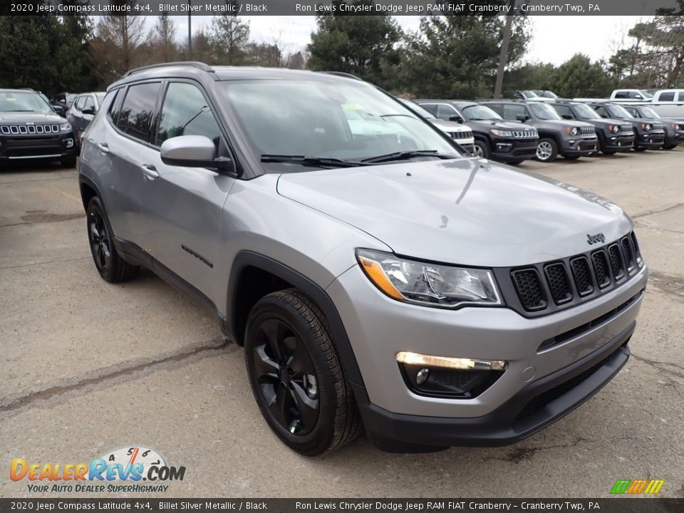 2020 Jeep Compass Latitude 4x4 Billet Silver Metallic / Black Photo #7