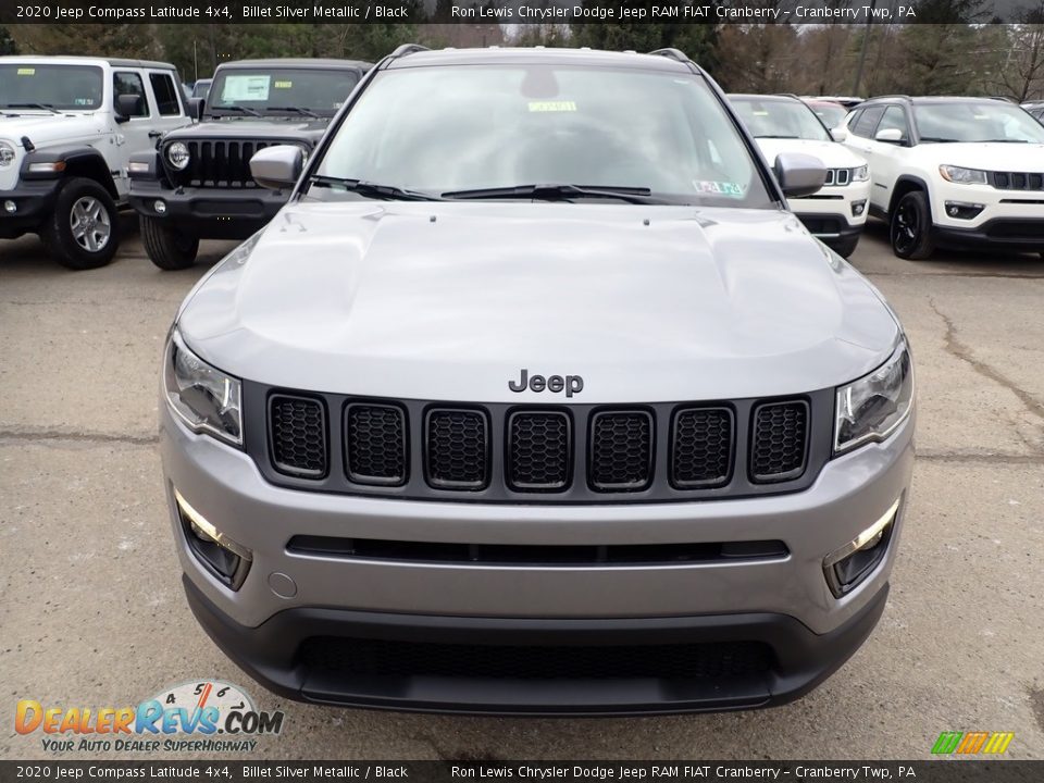 2020 Jeep Compass Latitude 4x4 Billet Silver Metallic / Black Photo #8