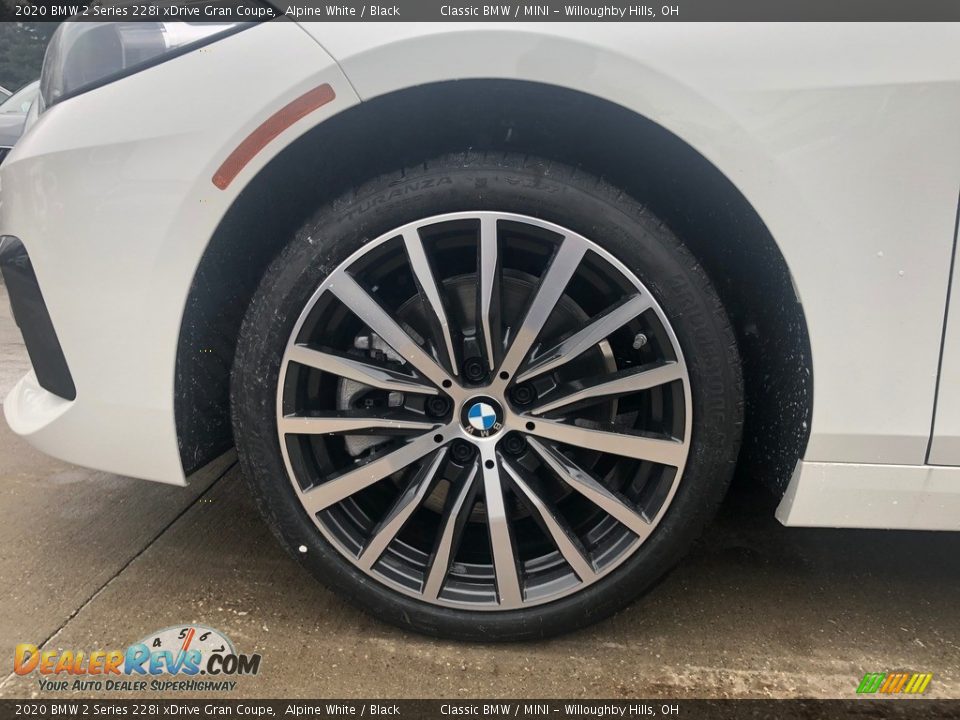 2020 BMW 2 Series 228i xDrive Gran Coupe Alpine White / Black Photo #5