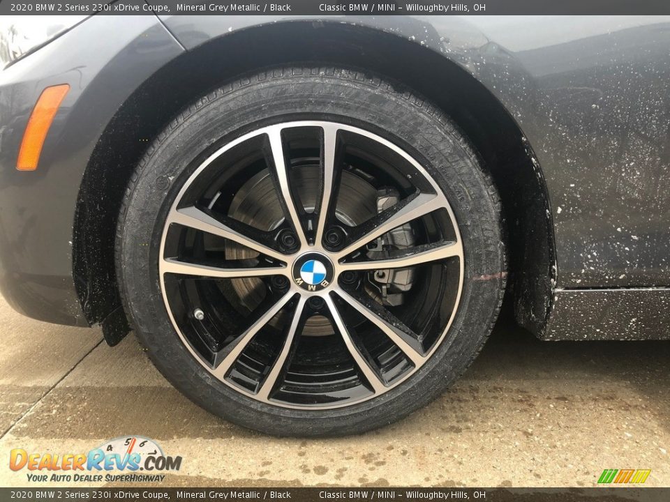 2020 BMW 2 Series 230i xDrive Coupe Mineral Grey Metallic / Black Photo #5