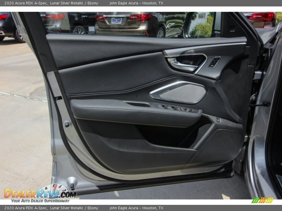 2020 Acura RDX A-Spec Lunar Silver Metallic / Ebony Photo #15